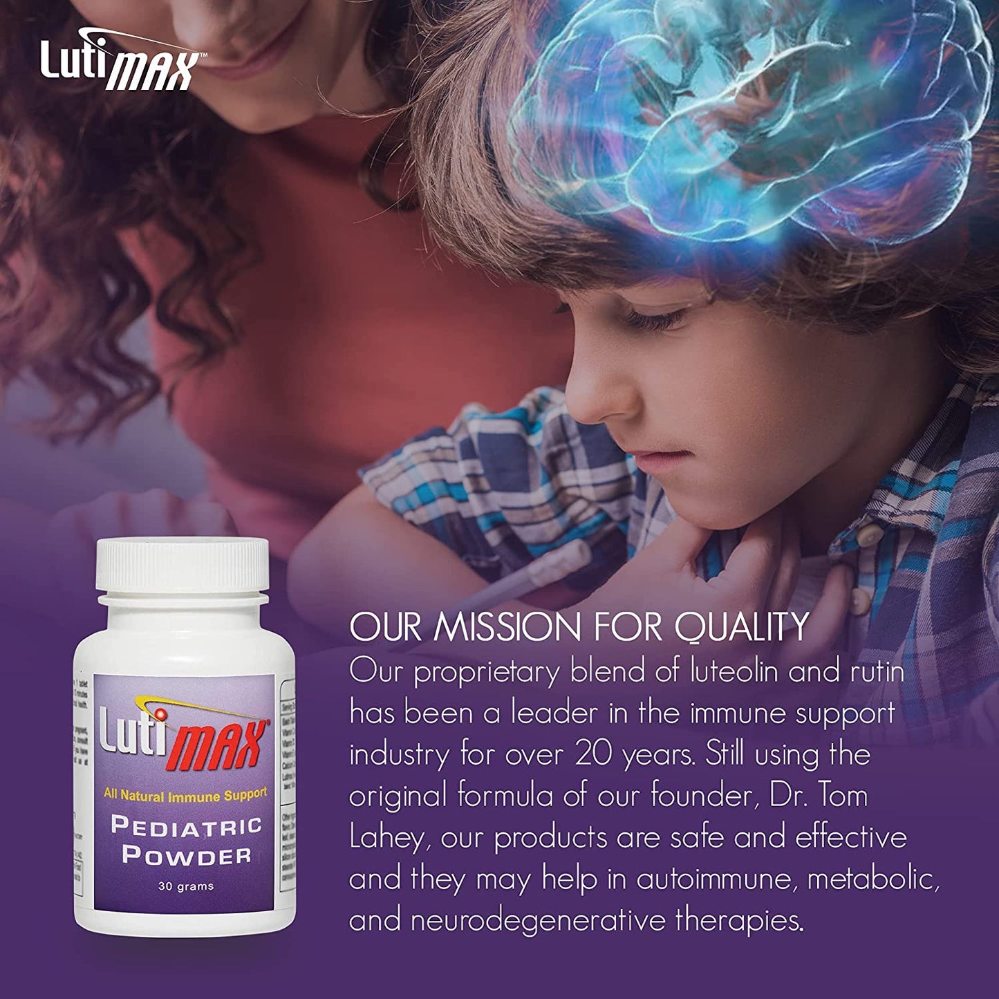 
                  
                    Pediatric Luteolin Powder for Kids
                  
                