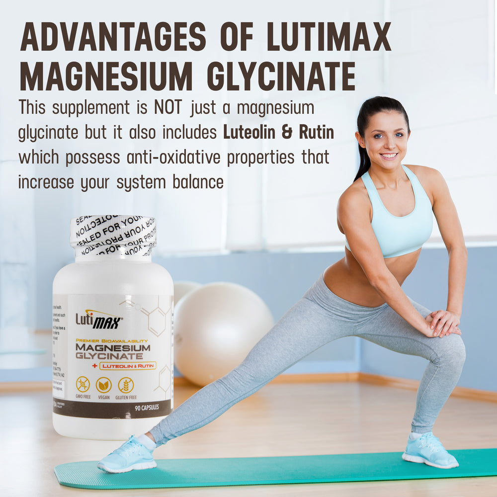 
                  
                    Magnesium Glycinate w/ Luteolin & Rutin
                  
                